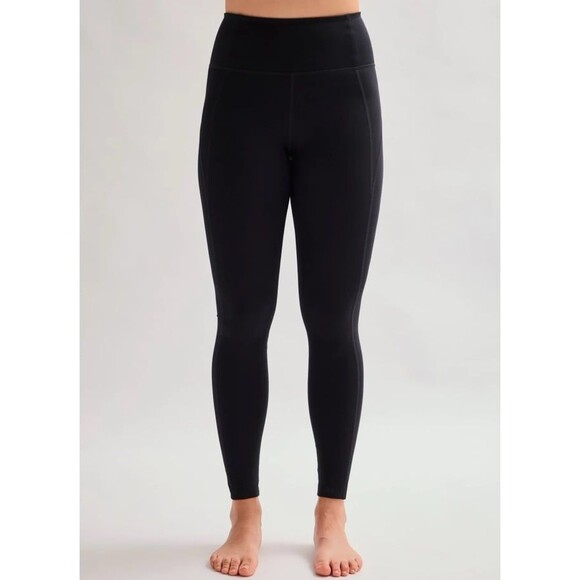 Girlfriend Collective Solid Black Compressive High-Rise Leggings Plus Size 4XL - Picture 11 of 12